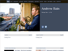 Tablet Screenshot of andrewbainhorn.com